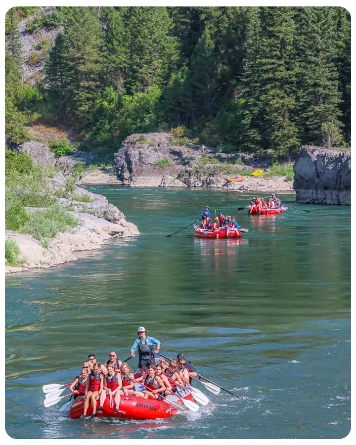 Floating Down Snake River